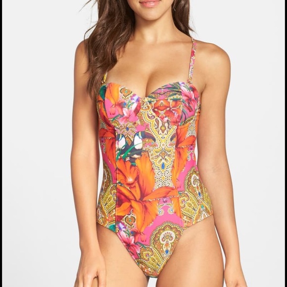 Ted Baker London Other - Ted Baker Paisley Toucan Swimsuit, Size 36 C/D